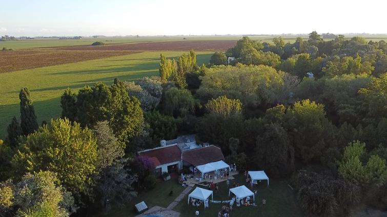 Vista aérea de Quinta Secreta